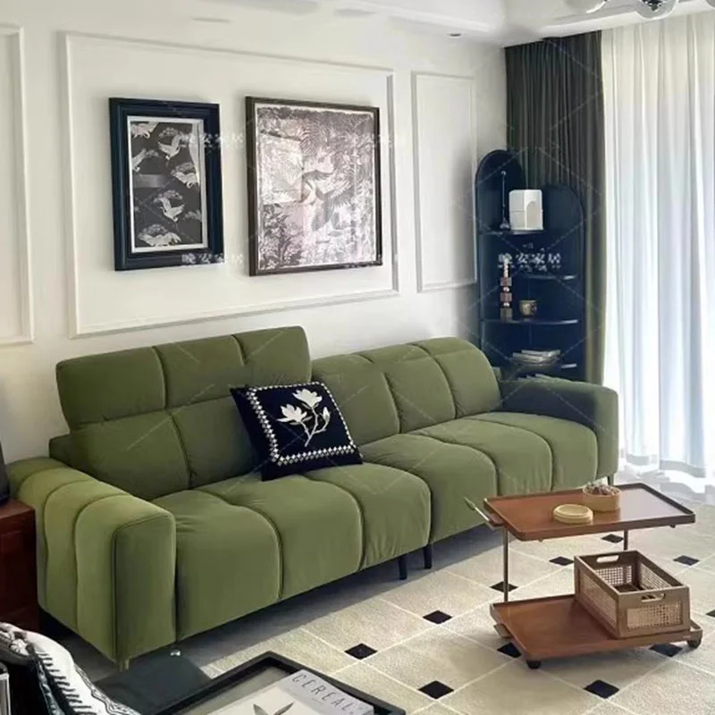 Скандинавски модерен диван за хол, кът за сядане, дървено столче за всекидневната, на дивана на пол, Muebles Hogar, луксозни мебели4