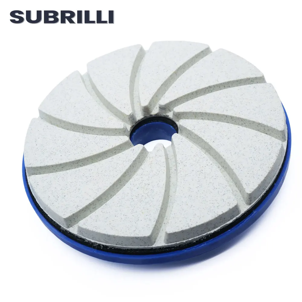 5-инчов тампон за полиране на ръбовете, diamond шлайфане кръг, бетонна настилка от гранит мрамор маса, абразивен диск 125 мм0