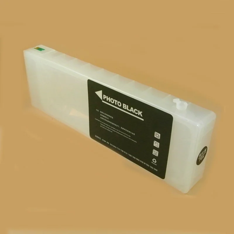 Висококачествени многократна употреба касети с мастило за Epson Stylus pro 9700 7700, 5 цвята/комплект5