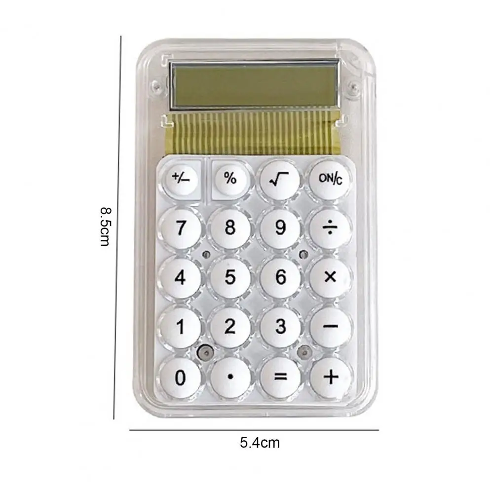 Преброяване Удобен за носене Мини-хладно тенис на студентски електронен калкулатор за счетоводството1
