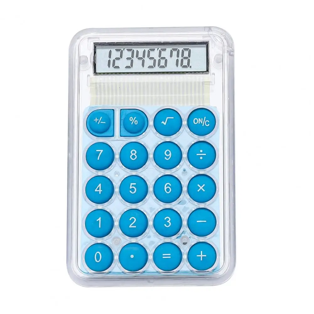 Преброяване Удобен за носене Мини-хладно тенис на студентски електронен калкулатор за счетоводството2