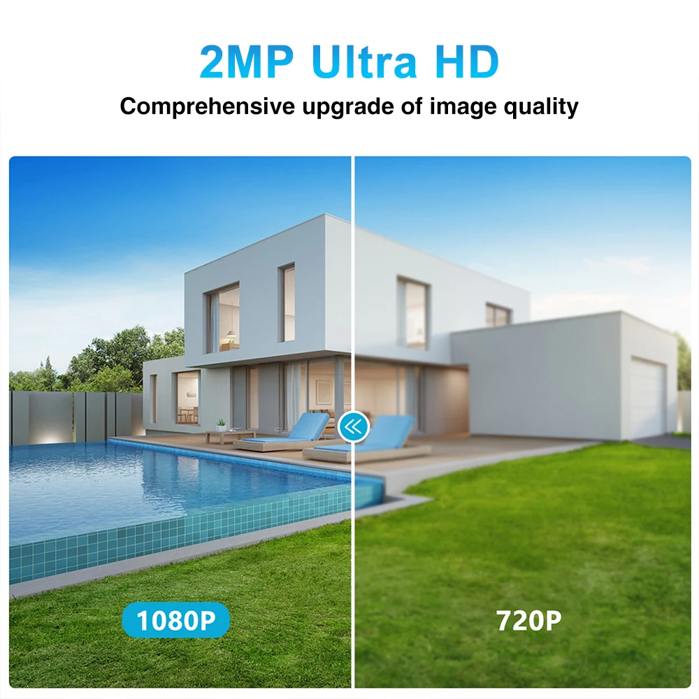 1080P HD WIFI IP камера за сигурност PTZ външно пълноцветно наблюдение Безжична нощно виждане Проследяване на човек видеомонитор на закрито4