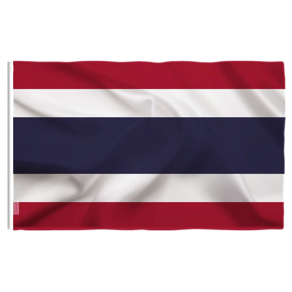 Вълна 90x150 см, флаг на Кралство Тайланд, флаг Тайланд, банер1