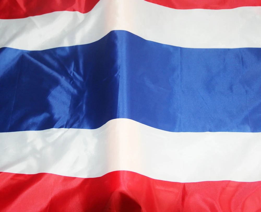 Вълна 90x150 см, флаг на Кралство Тайланд, флаг Тайланд, банер3