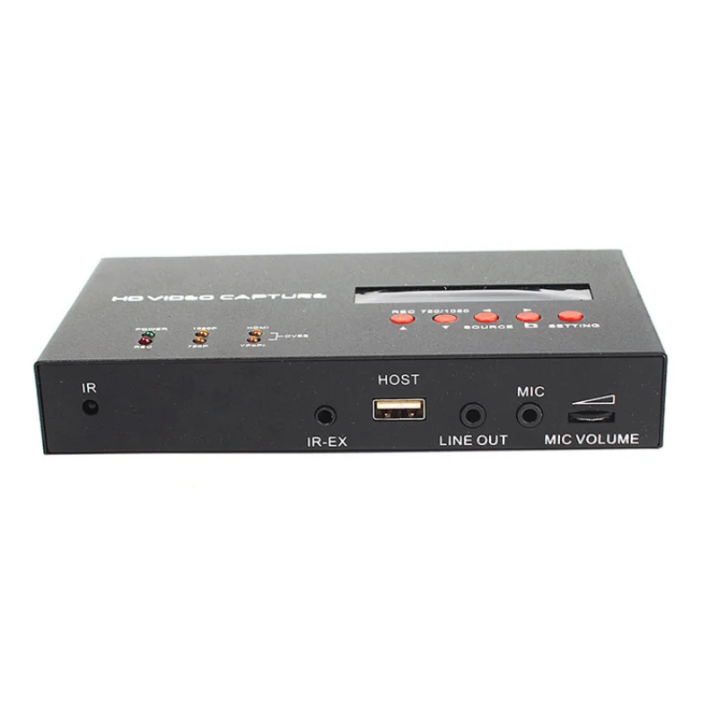 Кутия за заснемане на HD видео 283 Със запис по график, вграден байпас протокол HDCP, с възможност за превключване на 720P / 1080P1