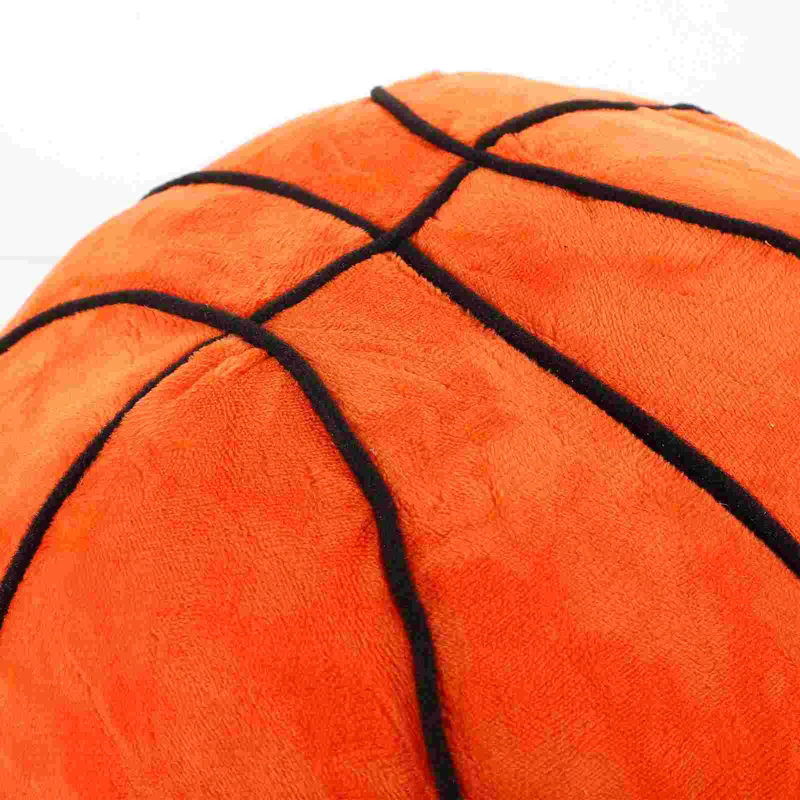 Плюшен баскетболно играчка Детска възглавница Детски спортни играчки за деца 1-3 Домашна възглавница футболен подарък4