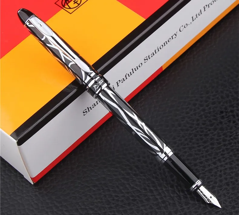 Picasso Pimio Луксозна писалка, химикалка-roller, подаръчен комплект за notepad, златна скоба 0,5 мм, златни подарък дръжка за бизнес офис с кутия2