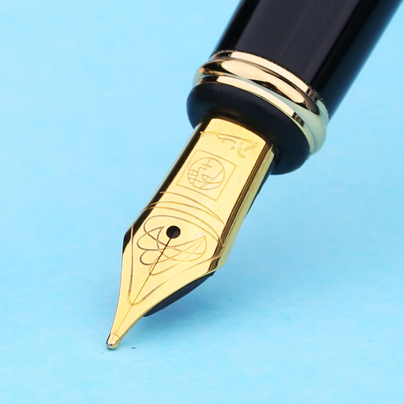 Picasso Pimio Луксозна писалка, химикалка-roller, подаръчен комплект за notepad, златна скоба 0,5 мм, златни подарък дръжка за бизнес офис с кутия4