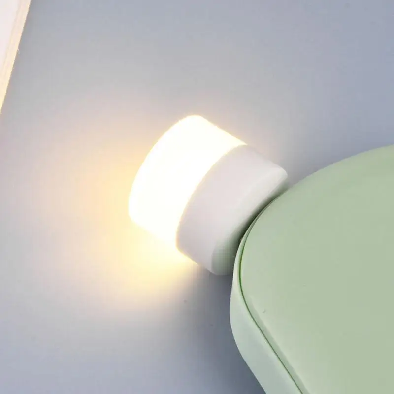 Мини Usb 3-24 led светлина, цветна светлина, с гласов контрол, малка кръгла лампа, нощна светлина, палатка за къмпинг, преносима лампа за осветление4