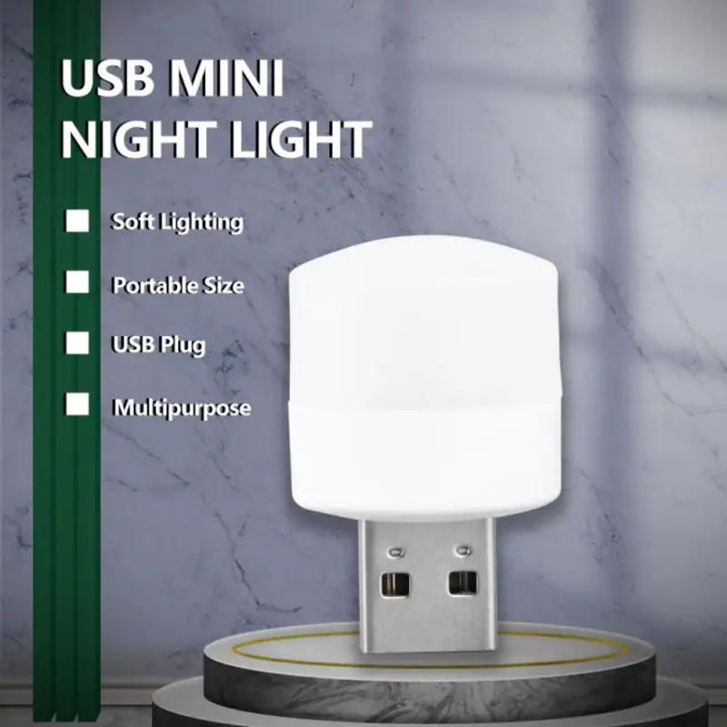 Мини Usb 3-24 led светлина, цветна светлина, с гласов контрол, малка кръгла лампа, нощна светлина, палатка за къмпинг, преносима лампа за осветление5