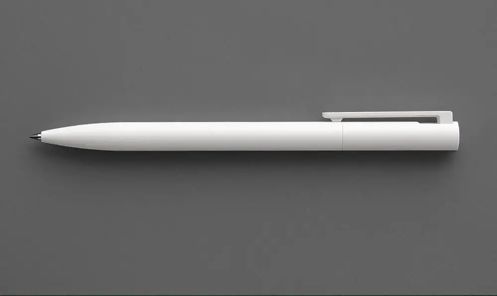Оригинални Гел Химикалки Xiaomi 0,5 мм Без Капачка Bullet Pen Black Pen Press Основната PREMEC Smooth Switzerland Зареждане MiKuni + Черно/Синьо Refil5