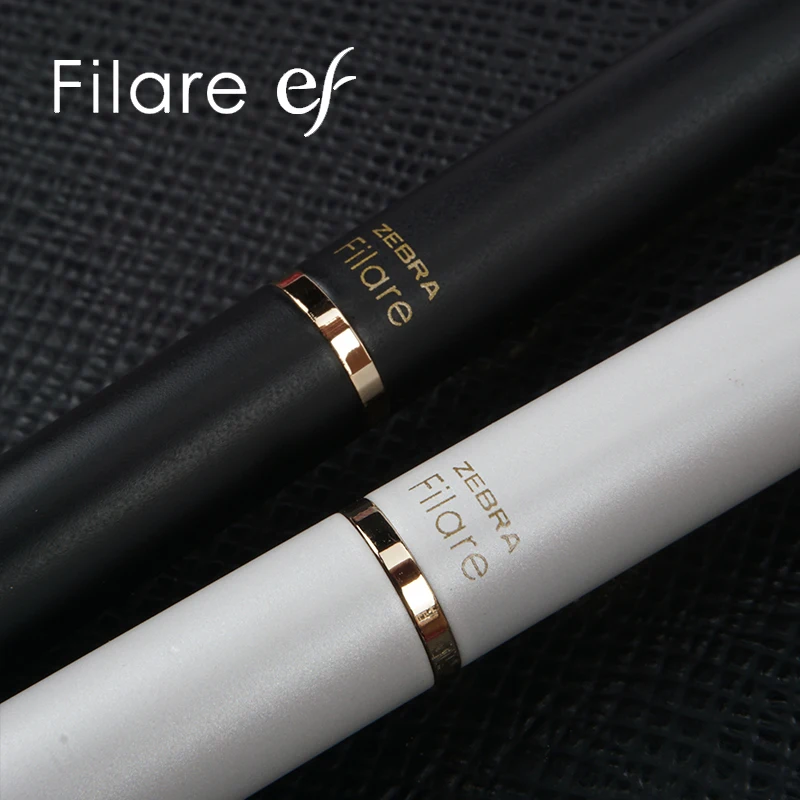 Япония ZEBRA Filare благородна и елегантна нова химикалка химикалка с метален стълб, черна 0,5 мм, BAS86, плавно тази2