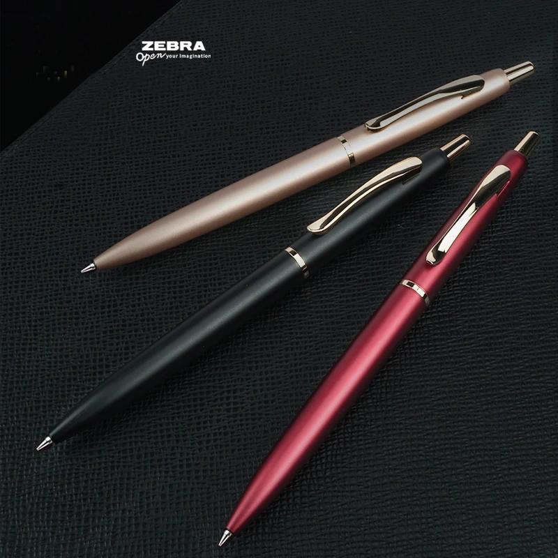 Япония ZEBRA Filare благородна и елегантна нова химикалка химикалка с метален стълб, черна 0,5 мм, BAS86, плавно тази3