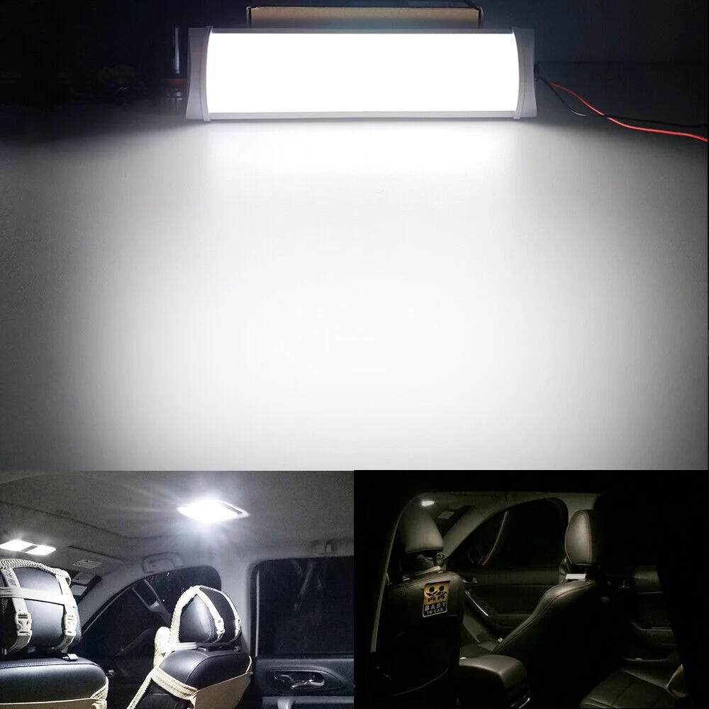28 см 12 В 12 W led лампа за интериора на колата на покрива, тавана лампа, купол за АВТОБУСА Caravan Каравана, ремарке, камион4
