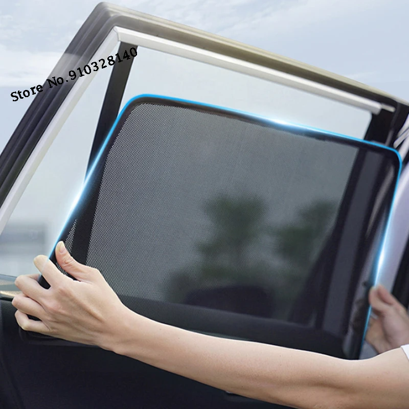 За Lincoln MKZ MKC MKX 2015 2016 2017 2018 2019 2020 Автомобилна Врата с UV-Защита на сенника Мрежест Щит Странично Прозорец Слънцезащитен Блок Завеса2