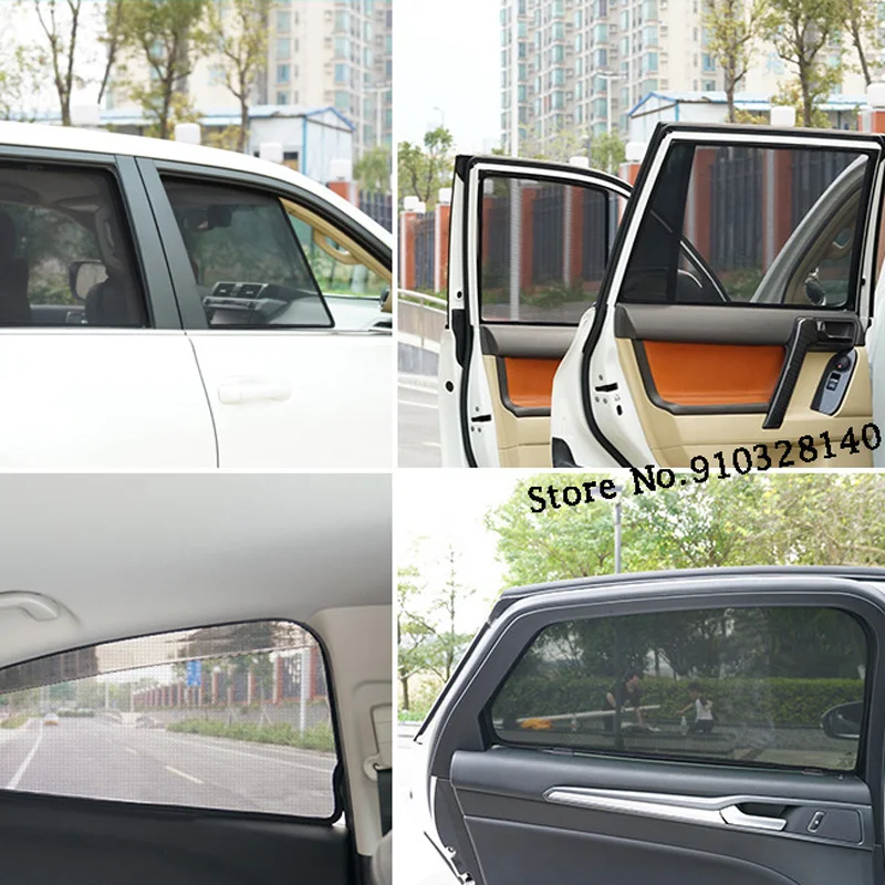 За Lincoln MKZ MKC MKX 2015 2016 2017 2018 2019 2020 Автомобилна Врата с UV-Защита на сенника Мрежест Щит Странично Прозорец Слънцезащитен Блок Завеса5