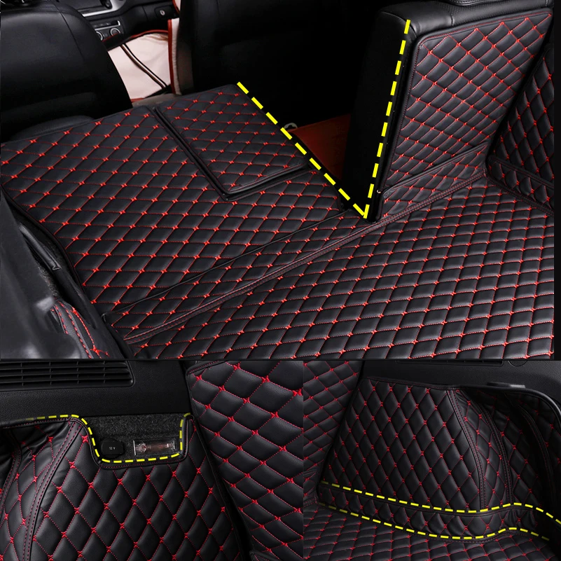 Обичай постелки за багажник на кола с пълно покритие за Mercedes Benz GL Class карго подложка автоаксесоари Автостайлинг подложка за интериора1