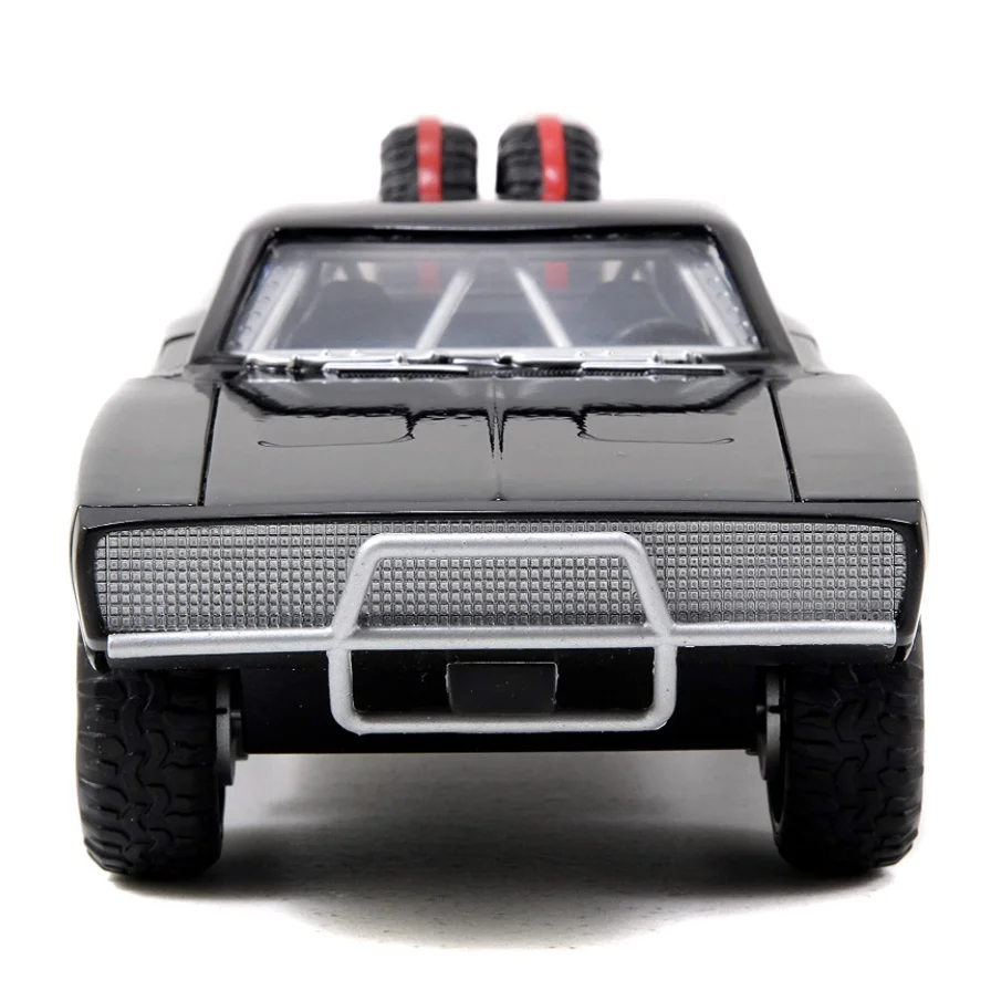 Jada Toys бързи и яростни 1:24 мащаба Molded Под Налягане Модел 1970 Dodge Charger R/T Офроуд Играчки за Деца и Възрастни Черен2