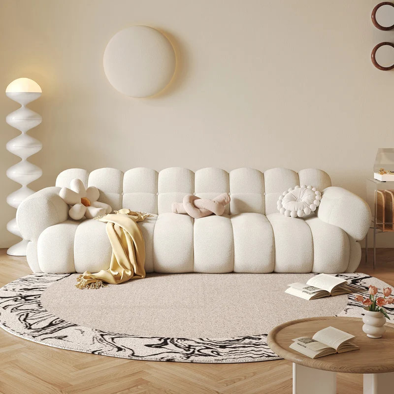 Мързеливи дивани мека мебел за дневна Спалня извити скандинавските на мека мебел за дневна Модерна слоеная мебели за спалня0