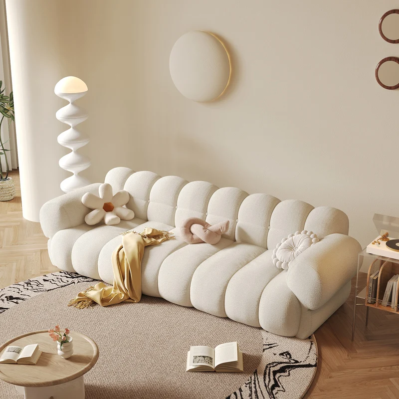 Мързеливи дивани мека мебел за дневна Спалня извити скандинавските на мека мебел за дневна Модерна слоеная мебели за спалня1