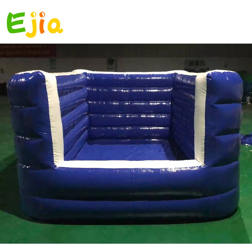 Детска гимнастическая надуваема въздушна яма за парти, бяла надуваема яма за игри с топка, пенопластовая яма за деца, възрастни, на празнично събитие2
