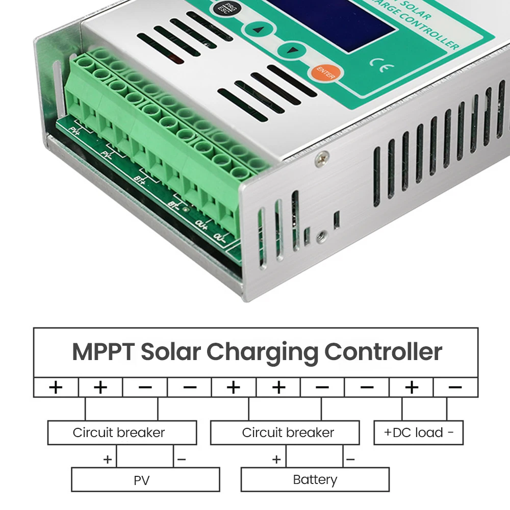 SUNYIMA MPPT 60A Контролер на заряд на слънчеви батерии Регулатор за соларни панели 12v/48 В оловно-киселинен регулатор натоварване, батерии, Регулатор на входния панел3