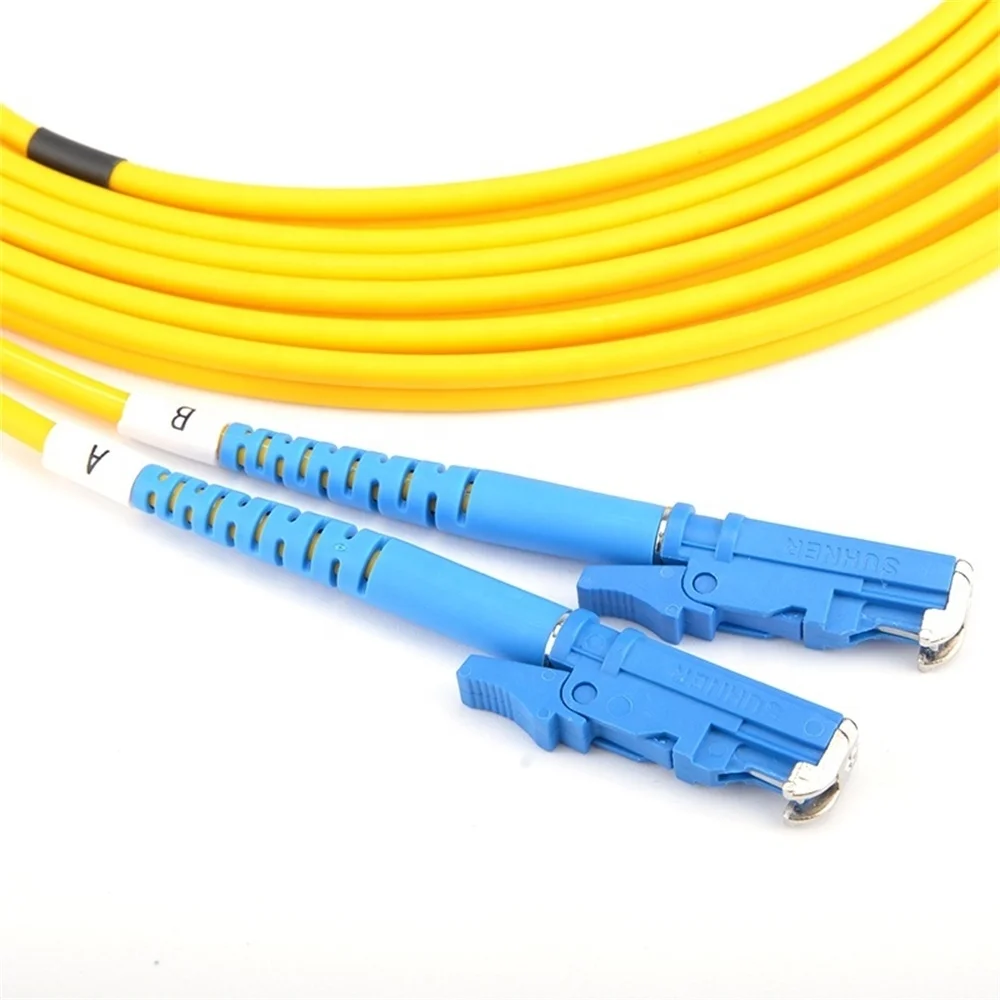 10шт Оптичен пач кабел E200/UPC-E200/UPC кабели двустранен однорежимной дължина3