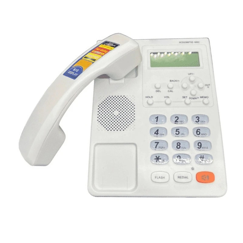 Английски телефон с функция за изключване на звука/повторно набиране/огнище за бизнес и домашна употреба1