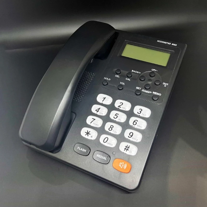 Английски телефон с функция за изключване на звука/повторно набиране/огнище за бизнес и домашна употреба5
