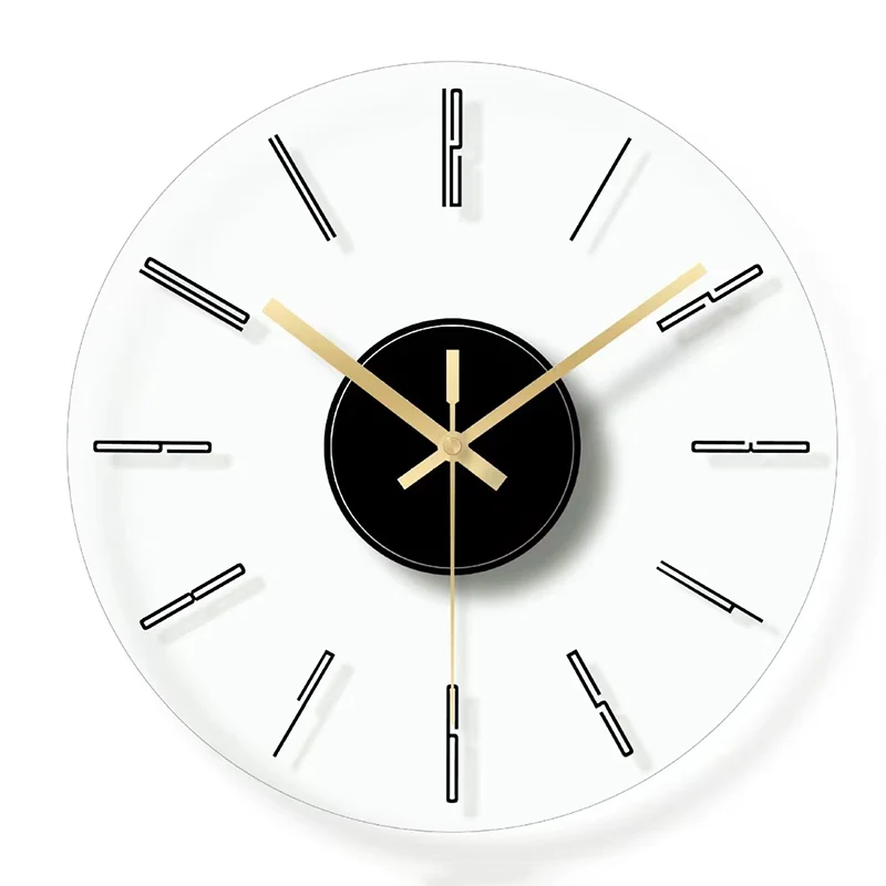 Стенни часовници от скандинавския стъкло, безшумни прозрачни модерни часовници, стенни часовници, начало декор, спалня, интериор на кухня, Декорация на всекидневна5