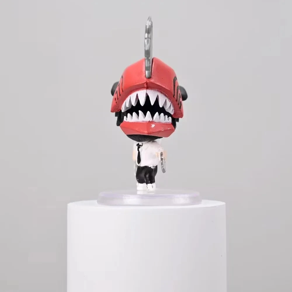 6 бр. Аниме статуетка на човек-трион Power Denji екшън детски играчки PVC модел кукли десктоп украса на подарък за рожден ден5