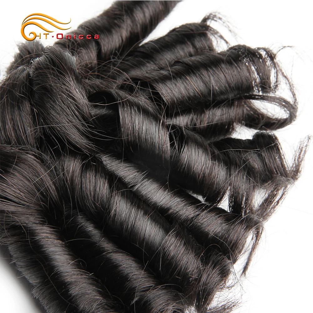 Еластични къдрава снопове перуански коса, 6 греди, Remy Omber Hair, 8-12 см, коси, букети за черни жени5