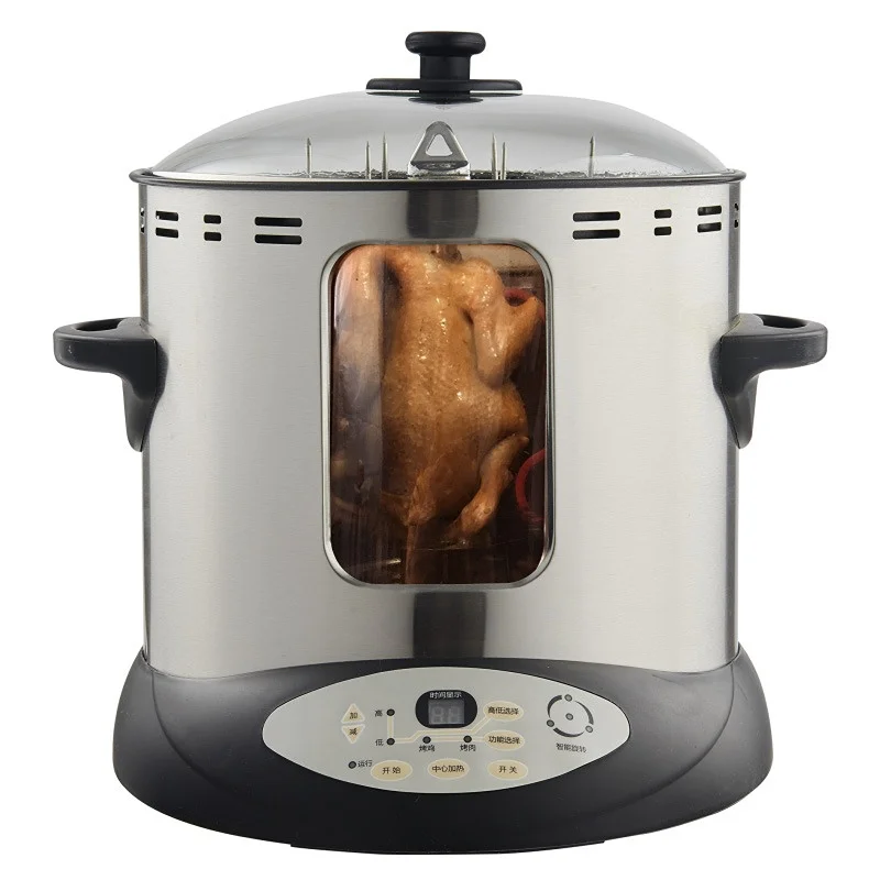 Търговска машина за приготвяне на барбекю на сковородках, пещ за печене на пиле на скара, машина за приготвяне на барбекю, оборудване за приготвяне на пиле на вертелах0