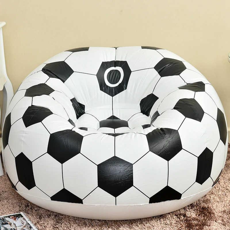 Надуваем футболен разтегателен футболна топка въздушно стол за почивка баскетболно дрънкалка шезлонг Градинска мебел градина Домашен офис0