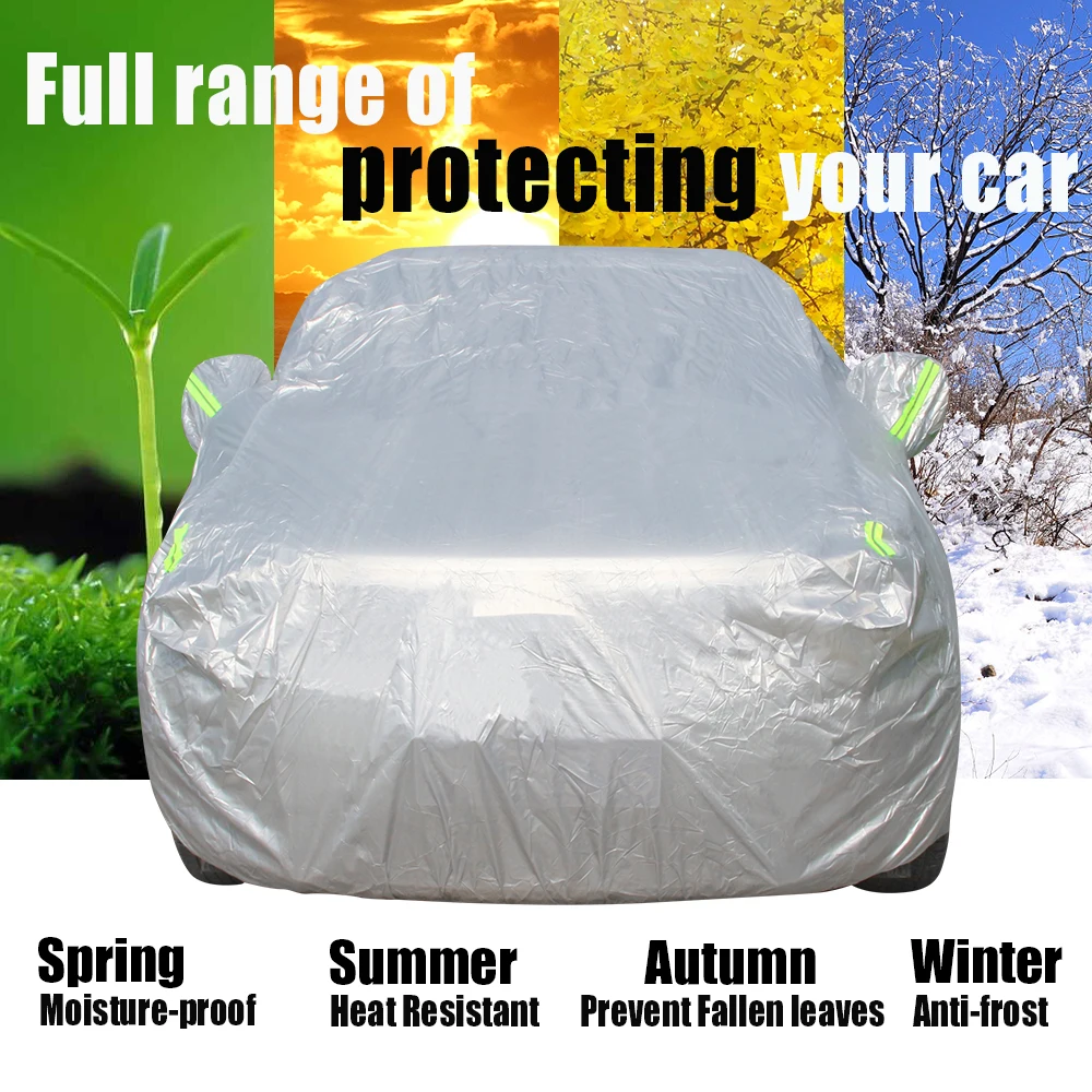 Пълно Покритие на Автомобила на Открито Анти-UV Козирка, Устойчив На Дъжд, Сняг, Прахоустойчив Калъф За Suv Mazda CX-5 CX51
