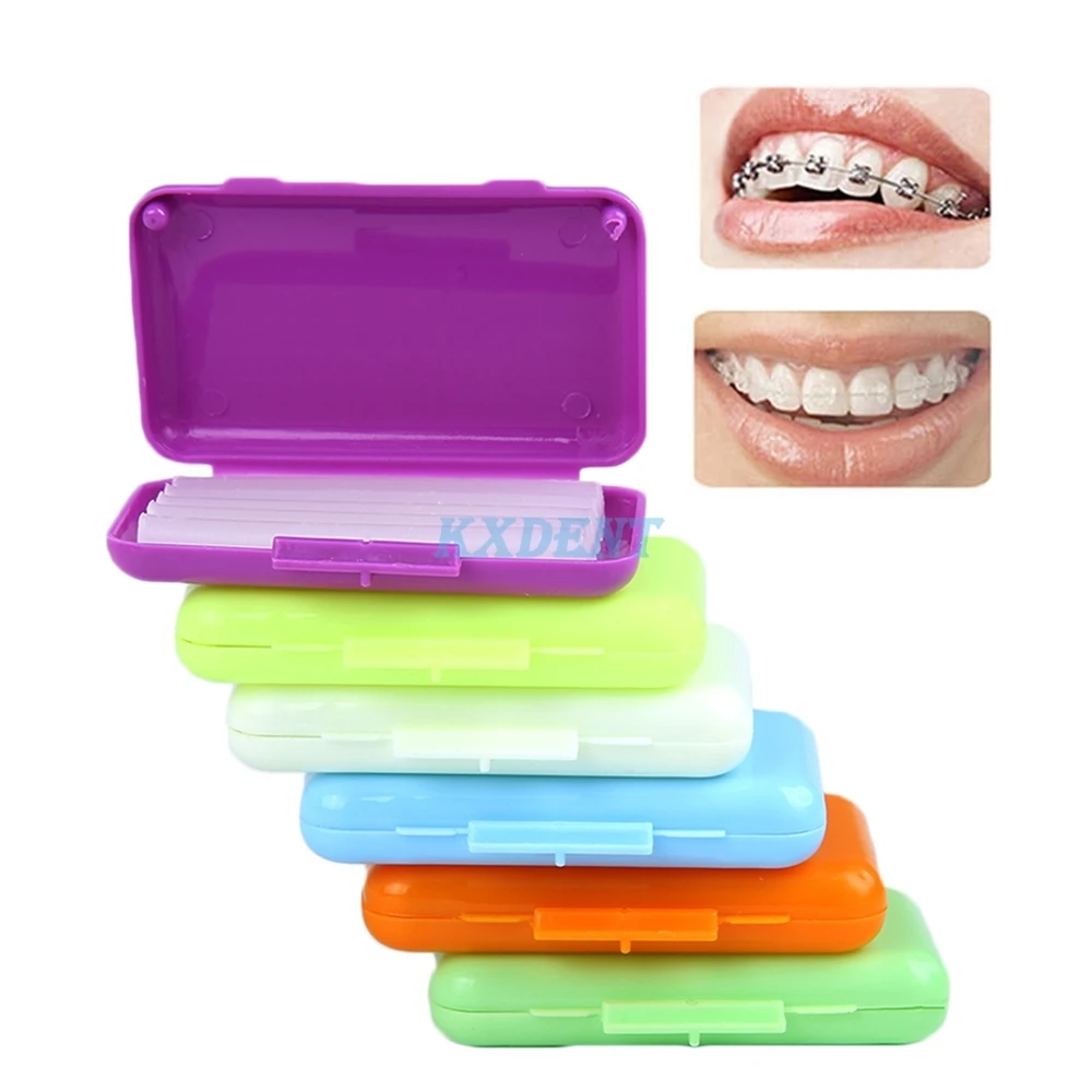 100 скоростна дентални ортодонтски восък за избелване на зъби Восъчни пръчки за облекчаване на дразнене на венците 6 видове стоматологични инструменти за хигиена на устната кухина0