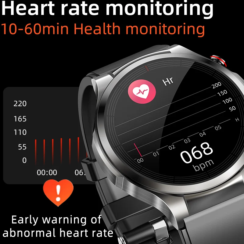 Нови Умен Часовник за измерване на Нивото на Глюкоза в Кръвта, ЕКГ ТОЧКИ за Мониторинг на Сърдечната Честота, Кръвното Налягане, Температурата на Тялото Оксиметрия Смарт Часовници За Мъже Жени4