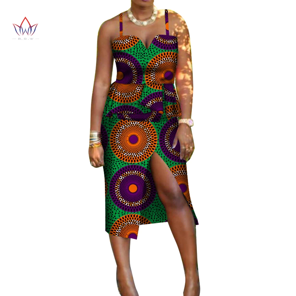Комплект Прагове от 2 теми, Африкански Дамски Блузи с принтом и Комплекти от Прагове Басейн Riche, Африканска Облекло, Риза с V-образно деколте, Празнична Облекло WY62263