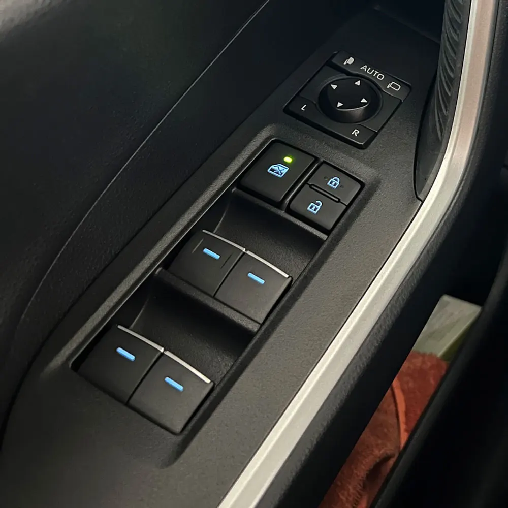 Бутон за Включване Стеклоподъемника с подсветка За Toyota RAV4 РАВ 4 CHR Corolla, Camry 2018-2023 Обновяване на маркирате С Левия0
