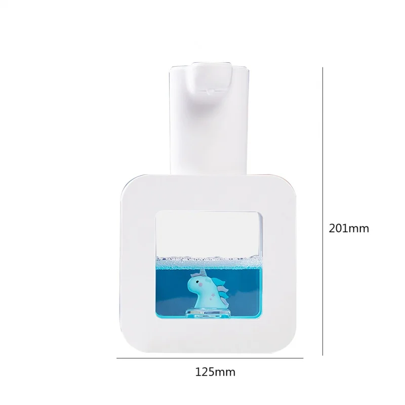 Мультяшная Скъпа Машина за Течен Сапун за Домашни Любимци, USB-Дозатори За Зареждане на Течна Пяна, монтиран на стената Безконтактен Сензор за Мивка Хотела5