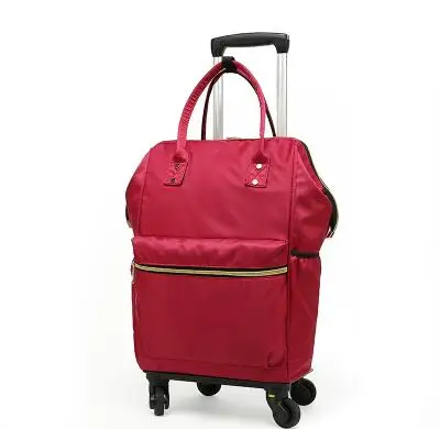Дамски пътни чанти-колички, дамски чанти за количка, чанта за количка, чанта за ръчен багаж, чанта за количка, водоустойчиви дамски чанти-раници на колела1