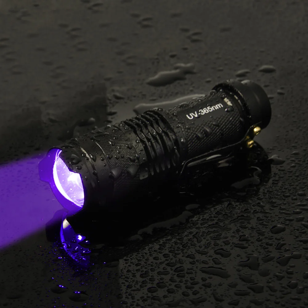 Мини UV led фенерче Преносим ултравиолетова лампа Blacklight, scalable инспектиращата лампа, лампа за откриване на петна от урина на домашни любимци, скорпион2