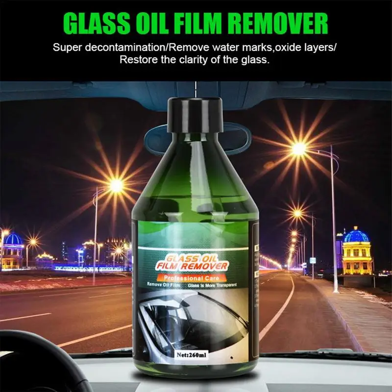 Автоочиститель за стъкла, 260 мл, противотуманное препарат за миене на прозорци на колата, преносими почистващи средства за джипове, спрей за почистване на огледала камиони2