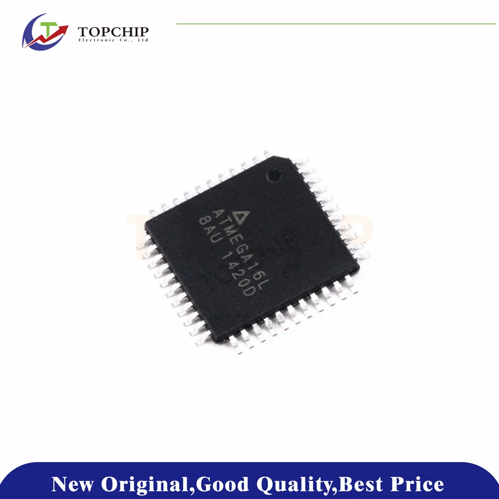 1бр Нов Оригинален ATMEGA16L-8AU 16KB AVR 8 Mhz 32 TQFP-44 (отгледа 10х10) Микроконтроллерные блокове MCU/MPU/SoC0
