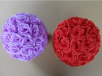 7,5 см, Окачени на копринени топки от рози, рози на главата от изкуствена тъкан, за да проверите за флористических аранжировки, сватбени украси2