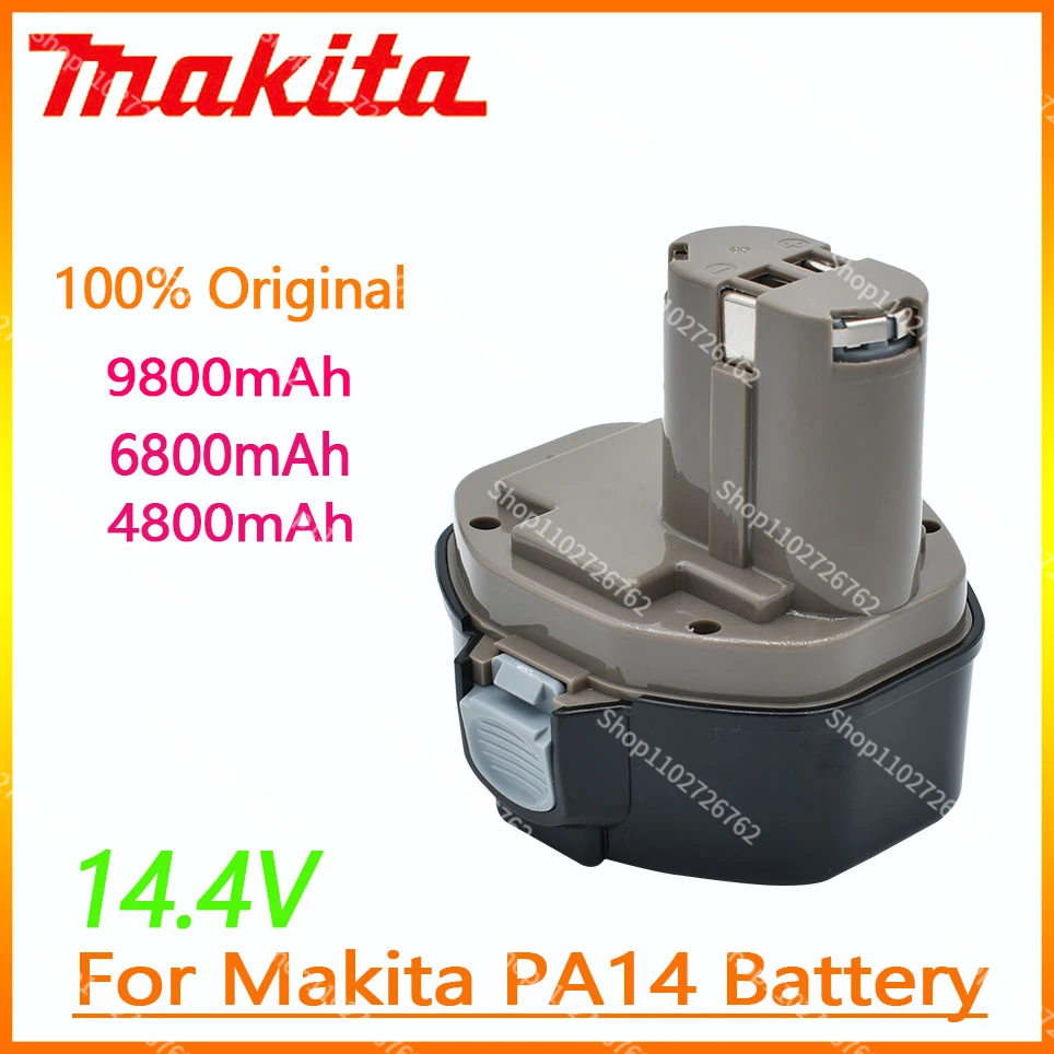 14,4 v 100% Оригинална Батерия на Makita 4800 mah/6800 mah/9800 mah NI-CD Батерия Електроинструменти за MakitaPA14 1422,1420 192600-1 6281D 6280D0