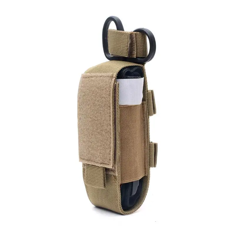 Тактически EDC колан Molle калъф Външна медицинска чанта за спешна помощ, Военни, ловни аксесоари, Нож, Фенерче, чанта-кобур2