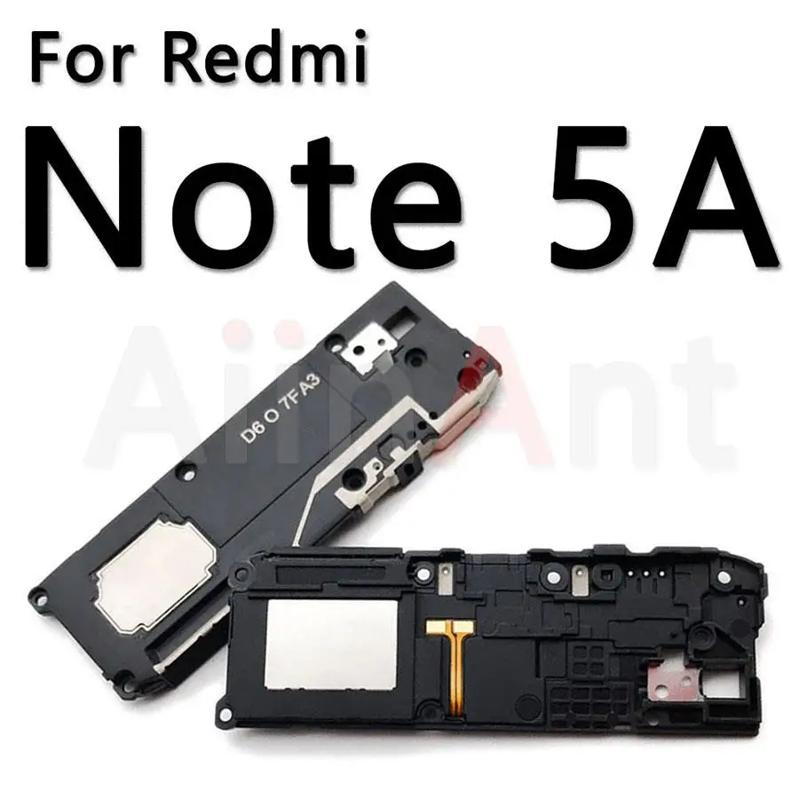 Оригинален долния високоговорител за Звуков сигнал на високоговорителя Гъвкав кабел за Xiaomi Redmi Note 4 5 6 4X 5А 6А Pro Global2