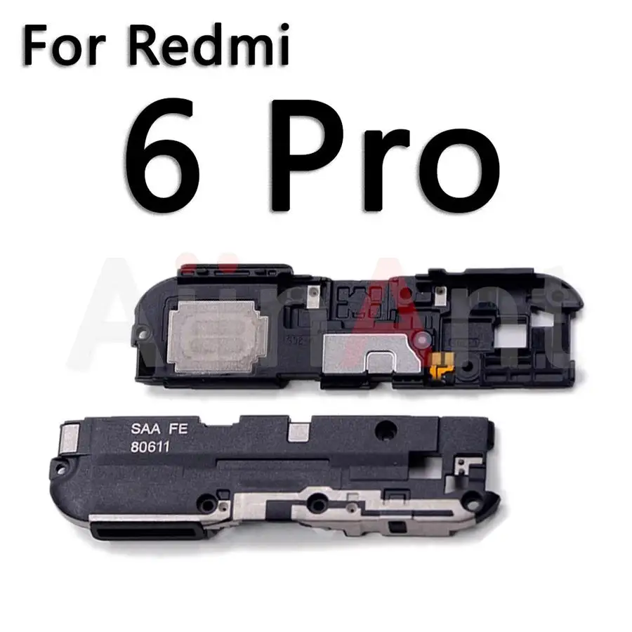 Оригинален долния високоговорител за Звуков сигнал на високоговорителя Гъвкав кабел за Xiaomi Redmi Note 4 5 6 4X 5А 6А Pro Global3