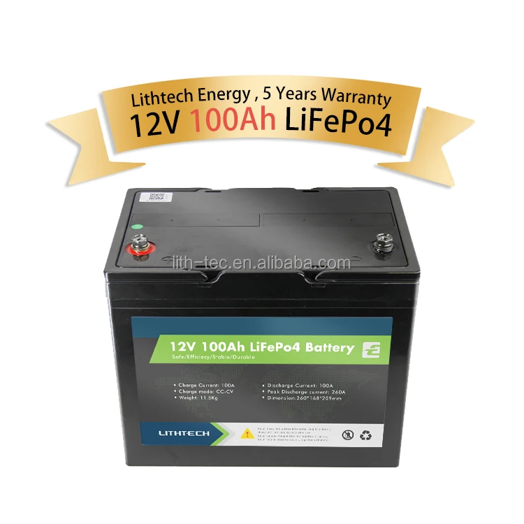 Акумулаторна батерия Lifepo4 с капацитет от 12 До 100 ah0